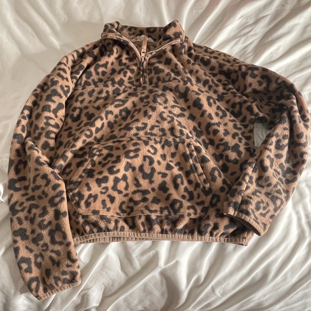 Cheetah print jacket